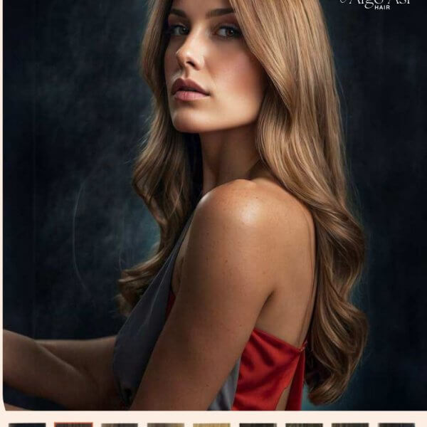 Peluca Natural, 100% cabello Humano