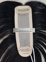 Topper Cabello humano