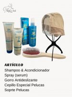 Set de cuidado Peluca