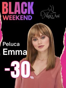 Peluca Emma black Weekend
