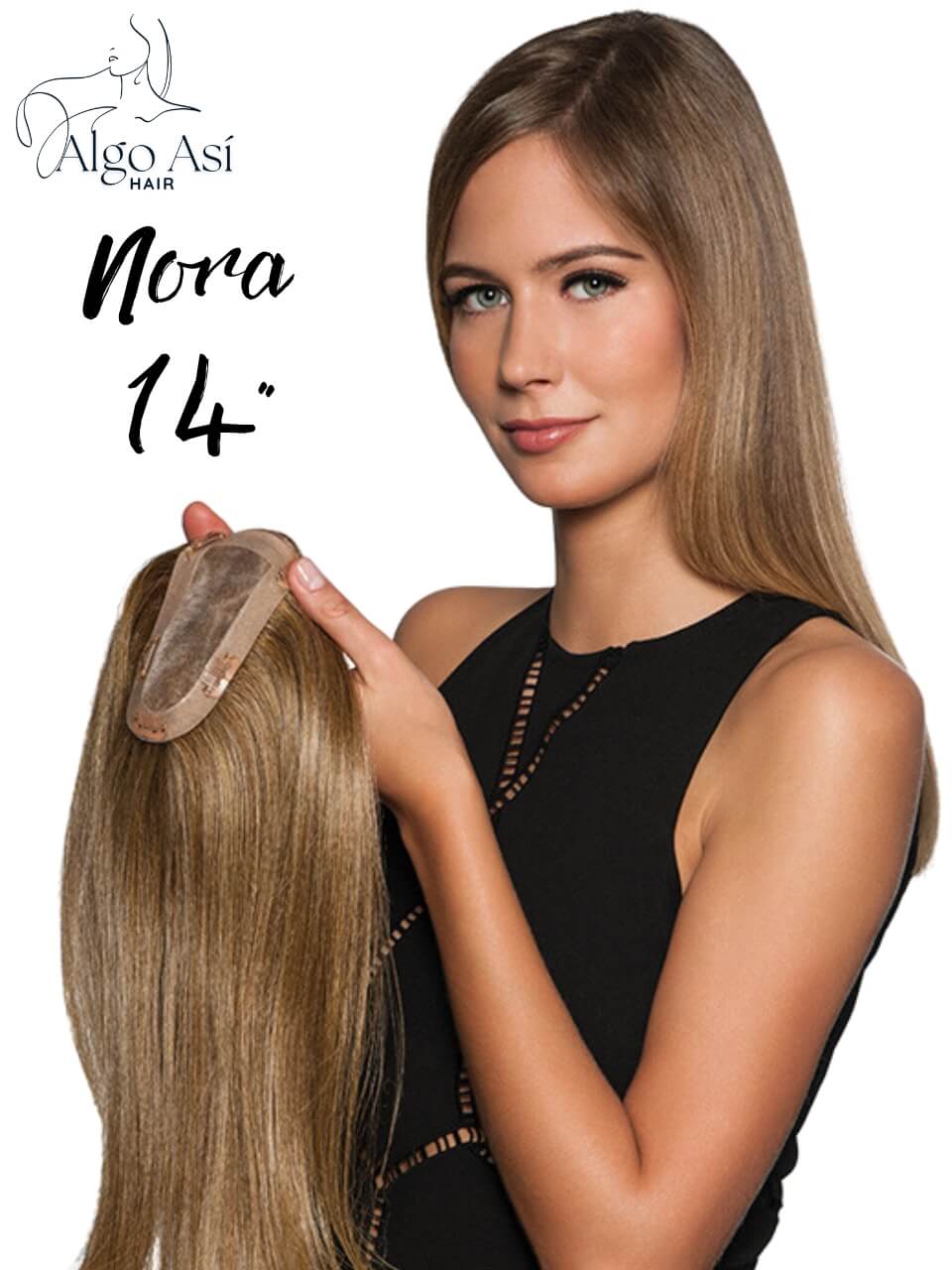 Topper Nora 14" Topper de Clips