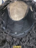 Peluca Natural Rizada