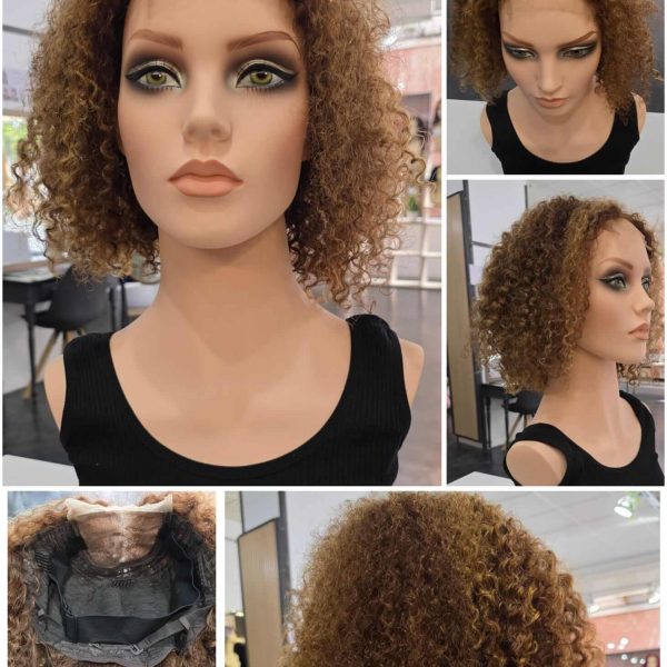 Peluca Lace Front Rizada